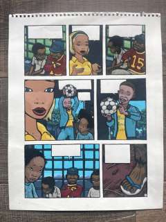 Stassen, Jean-Philippe - 1 Original colour page - Les enfants - 2004 | Catawiki