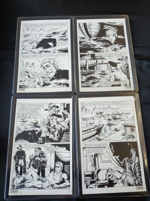 Romanini, Giovanni - 4 Original page - Alan Ford - Un dì così - 1979 | Catawiki