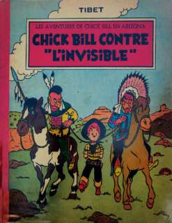 Tibet. | Â« Chick Bill contre l’Invisible Â». . Ed. du Lombard 1954.&helli | Tessier Sarrou