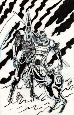 Alexis Ziritt | Space Riders: Vortex of Darkness #4 Page 05 | The Artist Bullpen