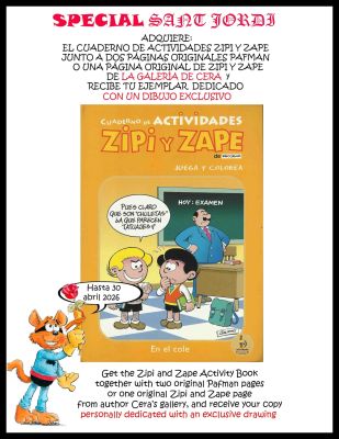 Joaquín Cera | Special Sant Jordi 2026 – Cuaderno de actividades – Cera | Origin Of Comics