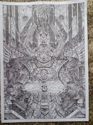 Comolo, Giorgio - 1 Original drawing - Galactus | Catawiki