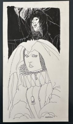 Moebius - 1 Original page - Galaxies #69 - Les Racines du passé - 1969 | Catawiki