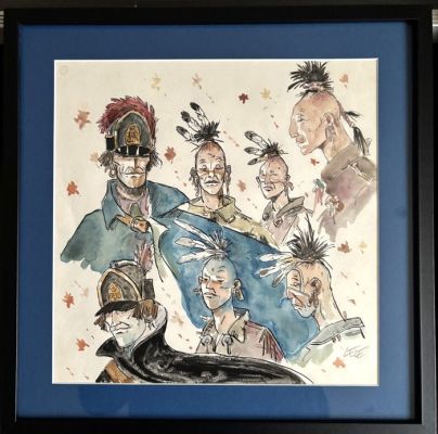 Vianello, Lélé - 1 Original colour drawing - Galerie de personnages | Catawiki