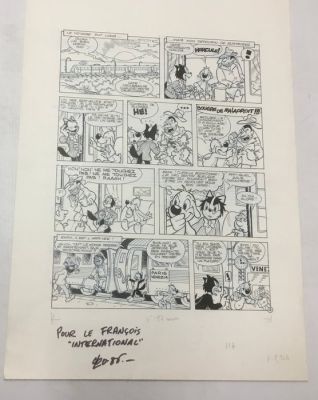 Clod - 1 Original page - Pif et Hercule - 1986 | Catawiki