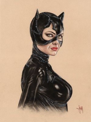Daniel Cayuela - 1 Original drawing - Catwoman - Catwoman - 2025 | Catawiki