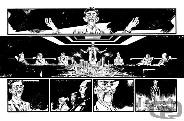 Sean Murphy | The Last Driver, Volume 1, Page 24 - Original Artwork by Sean Murphy | Pulp’s Art
