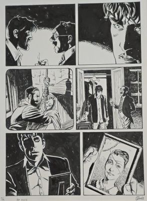 Simeoni, Gigi - 1 Original page - Dylan Dog Old Boy #9 | Catawiki