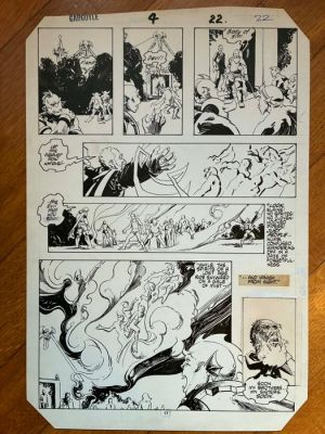 Mark Badger - 1 Original page - The Gargoyle - 1985 | Catawiki