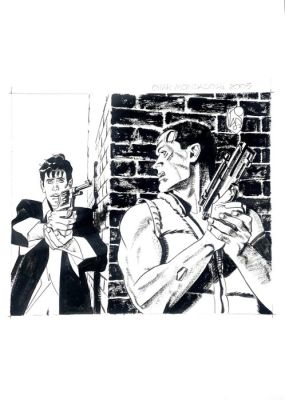 Stano, Angelo - 1 Original cover - Dylan Dog - Killer - 2003 | Catawiki
