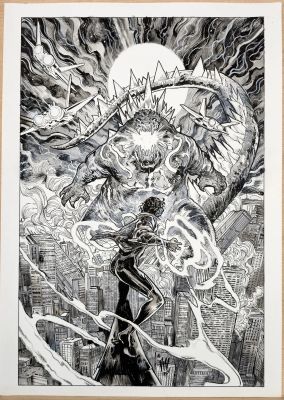 Continue Shopping | GODZILLA KAI-SEI #3 VINCENZO RICCARDI COVER ART | Scott’s Collectables