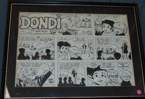 Irwin Hasen. Dondi Sunday Page. | Weiss Auctions