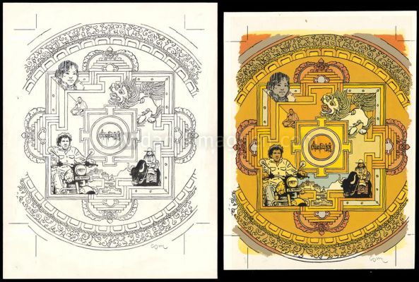 Cosey | Jonathan, Intégrale n°7 - T.17, Couverture originale | Daniel Maghen