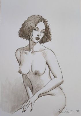 Critone, Luigi - 1 Original drawing - fièvres | Catawiki