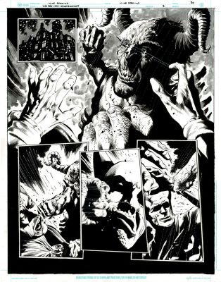 The Bat-Man: Second Knight #3 p.30 - Bat-Man’s Nightmare Attacks! | Comic Book Art Gallery