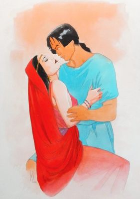 Henry Reculé - 1 Original colour drawing - Cassio - 2012 | Catawiki