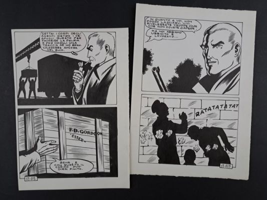 Magnus & Bunker - 1 Original page - Kriminal: Un Crimine Impossibile | Catawiki
