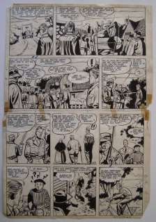 Paape, Eddy | Originele pagina Jan Kordaat  - Het geheim van de Donkerburcht  (1952) | Catawiki