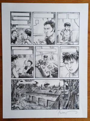 Bosschaert, Jan - Originele zwart/wit plaat 44 uit Jaguar 4, Dog Mengo - volledige pagina | Catawiki