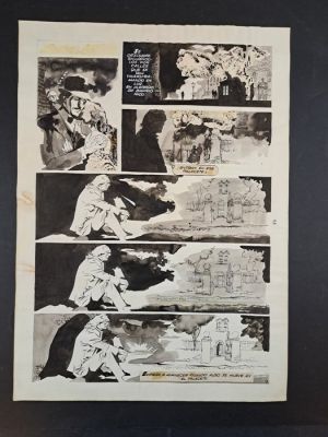 Breccia, Alberto - 1 Original page - El Viajero | Catawiki