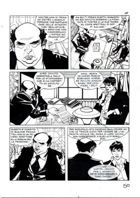 Mari, Nicola - 1 Original page - Dylan Dog #317 - "L’impostore" - 2015 | Catawiki