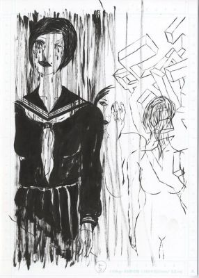 Daisuke Ichiba Original drawing - Ezumi - The End of Desolation - 2004 | Catawiki