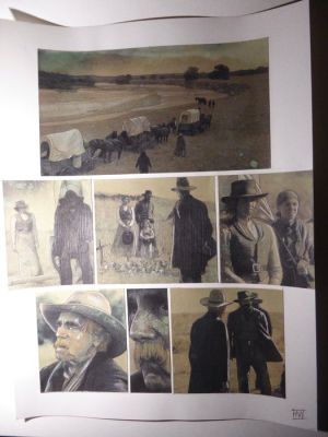 Le Hénanff, Fabrice - 1 Original colour page - Lawmen T1, planche 18 - 2024 | Catawiki
