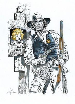 Formosa, Gil - 1 Original colour drawing - Marshall Blueberry - Blueberry Wanted