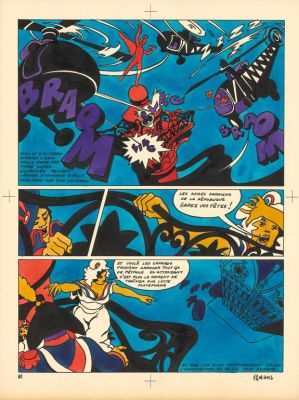 Alex Varenne | Planche originale n°61 - Chroniques de la Oil Mar | Daniel Maghen