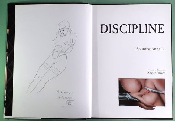 Discipline - Soumise Anna L. - 1 Commission Drawing - EO - 2008 | Catawiki