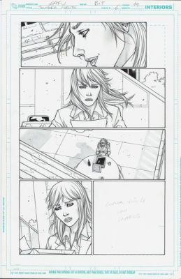CAFU & Bit - 1 Original page - Thunder Agents - #6 | Catawiki
