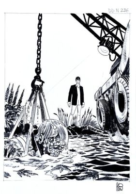 Stano, Angelo - 1 Original cover - Dylan Dog - n. 236 "Vittime designate" - 2006 | Catawiki