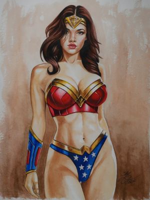 Sly - Wonder Woman homage II | Catawiki