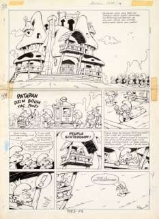 Peyo Pierre Culliford Dit (1928-1992) - LES SCHTROUMPFS