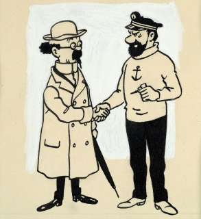 Hergé Georges Remi Dit (1907-1983) | TINTIN MODÈLES | Artcurial