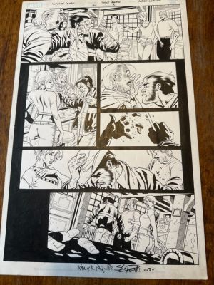 Yanick paquette et Serge Lapointe - 1 Original page - Ultimate X-Men - Page originale - 2007 | Catawiki
