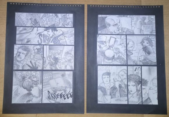 Simon Bisley - 2 Original page - 13 coins - #2 - 2014 | Catawiki