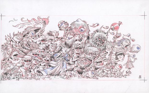 Stan Manoukian | Illustration originale - dessin préparatoir | Daniel Maghen