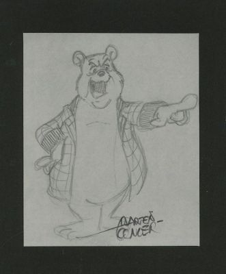 Toonder, Marten - 1 Original preliminary drawing - Tom Poes & Heer Bommel - Heer Bommel - (jaren 1970) | Catawiki