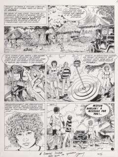 Jarry | Les Baroudeurs sans frontières, planche n°7 à… | Millon