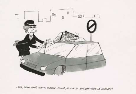  - Christian BINET (née en 1947) Passage clouté