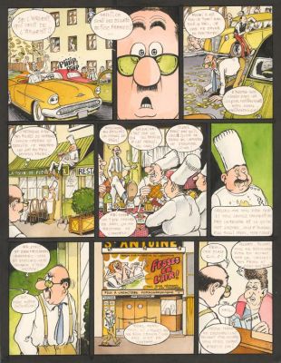 Frank Margerin | Planche originale n°26 - Le domaine Hatcliff | Daniel Maghen