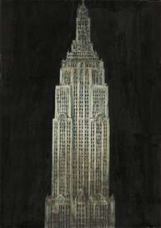 Nicolas de Crecy (Né En 1966) Fantôme Architectural de L‘empire State Building, 2013