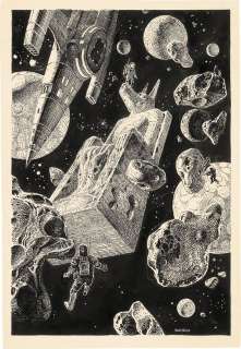 Moebius Jean Giraud Dit (1938-2012) | LES LOUPS DES ETOILES | Artcurial