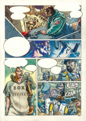 Tanino Liberatore - Planche originale n°21 - Amen ! - RanXerox