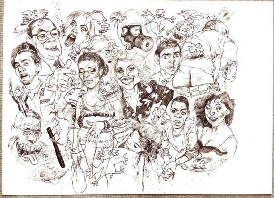 Riccardo Mannelli - 1 Original drawing - Riccardo Mannelli | Catawiki