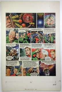 Hampson, Frank | original plate  - Dan Dare  - The Red Moon Mistery  - (1974) | Catawiki