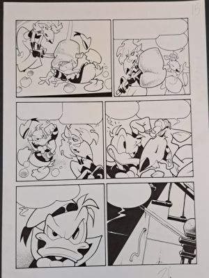 Vian, Roberto - 1 Original page - Topolino e il Ritorno degli Acchiappafantasmi | Catawiki