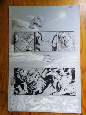 Atilio Rojo - 1 Original page - IX Generation - IXth Generation #5-SIGNED - 2015 | Catawiki