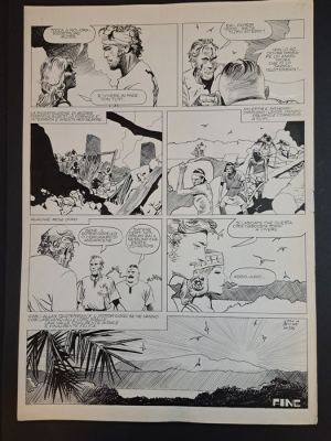 Micheluzzi, Attilio - 1 Original page - Alan Quatermain e la Città Nascosta | Catawiki